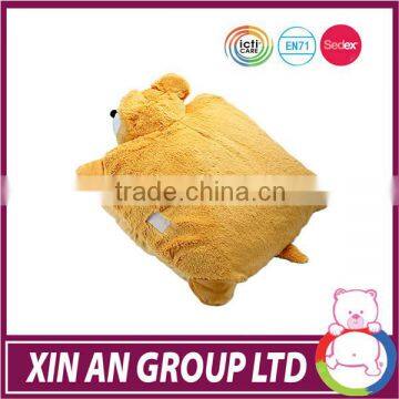 Custom Cute Animal Head Shape Plush Pillow Pig Cushion photo-5