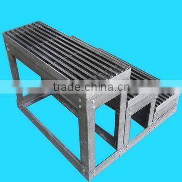 anti-corrosion frp fiberglass stair step, anti-slip frp rungs