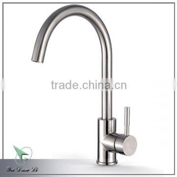 High quality new arrival deck mounted stainless steel kitchen sink faucet