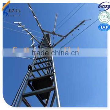 Tower Manufacturing Company Triangular Guyed Wire Communication Tower photo-4