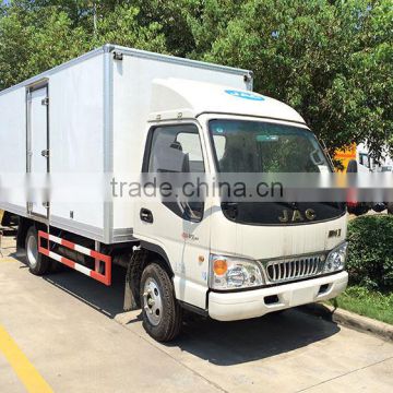 3 tons JAC cargo truck, JAC refrigerator truck, JAC freezing truck