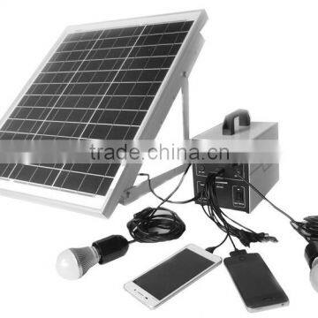 30w Mini Portable Solar Panel for Home Use ,red Flash Light,traffic Light photo-2