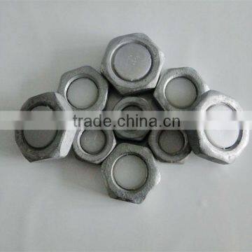 anti theft bolt and nut Hex thin m12 carbon steel nuts