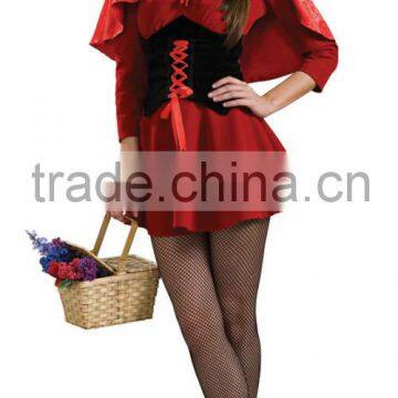 Hot sale Little Red Riding Hood costume fashion hallwoeen party costume BWG-2256