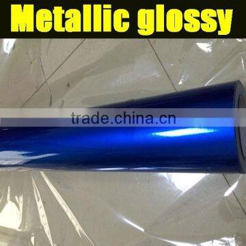 Wholesale metallic glossy film 1.52*20m