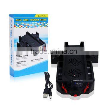 New arrival Dual Charging Dock Cooling Fan Controller Charger Console Stand accessories For XboX One