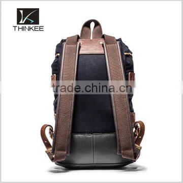 Women Men Canvas Active Hiking Bag Backpack Travel Bag photo-2