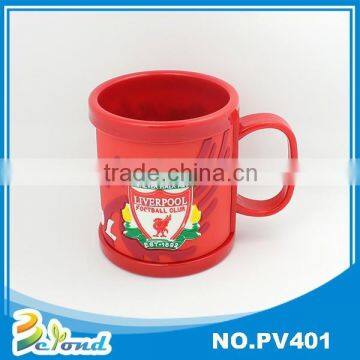 Eco-friendly gift football series pvc coffee cup