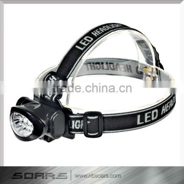 NS578 Plastic Cheap 10 LED Headlamp