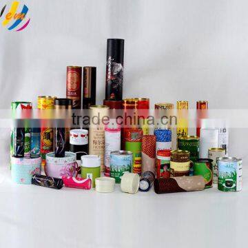 Fashionable design round printed cardboard tubes