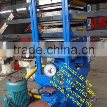 Rubber Tile making machine rubber floor tiles production