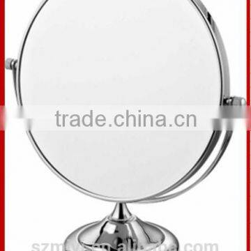 2014 new design bathroom bath double side make up mirror table mirror for shower