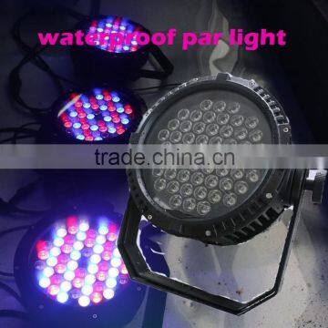 54*3w LED Par light outdoor waterproof stage lighting RGBW