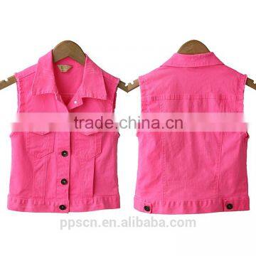 China New Products Custom OEM Woven Sleeveless Many Color Women's Jackets and Coats for Sale photo-6