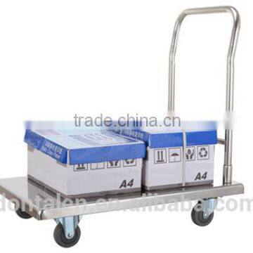 Update International 300 lb Capacity Four Wheel Folding Hand Truck trolley