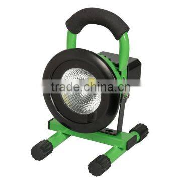 High Lumen Portable Rechargeable 10w 12v Round Led Flood Light photo-2