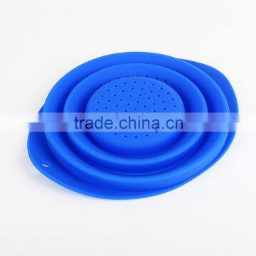 China Supplier Lead Free Colorful Silicone Collapsible Basket photo-5
