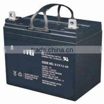 12v40ah EVX Electric Vehicle battery 12v 40ah batteries for electric bike 40ah evx battery 12volt industrial batteries