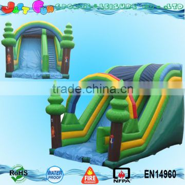 20 ft tall single line inflatable dry slide for sale