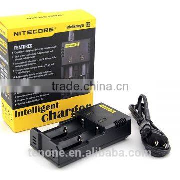 High quality battery charger multi-function nitecore i2 charger wholesale