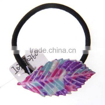 high quality purple leaf fashionhair ties bulk christmas hair accessories