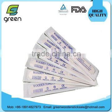 China supplier wholesale Medical Disposable Wooden Tongue Depressor