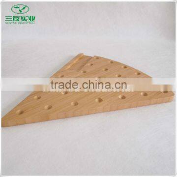 Hot Sell Sector Shape Bamboo Cutting Board