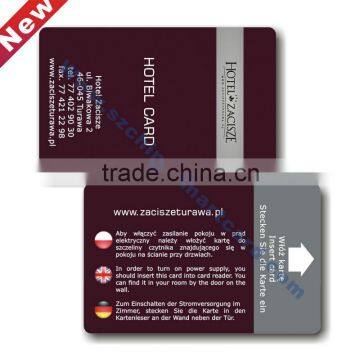 Best Selling! ISO 7810 Hotel Key Card Magnetic Key Card Door Card With Magnetic Stripe