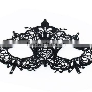 Black lace party ball masquerade mask