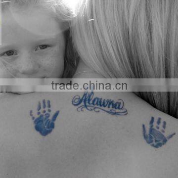 Promotional safety and health tatto stamps for body