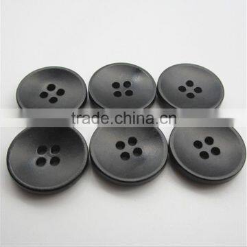 4 holes antique nickel alloy buttons