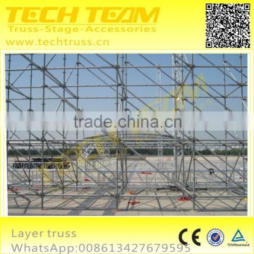 Used stage steel trusses In Outdoor Concert