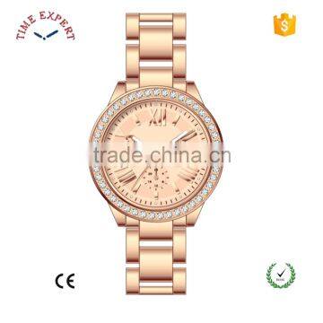 2016 hot sale Japan quartz movt alloy watch for women ladies watches