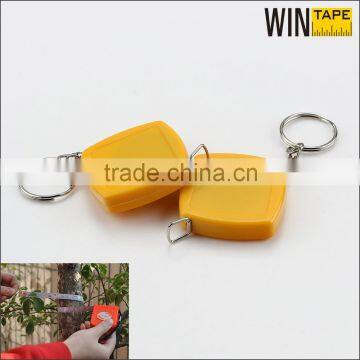 Measuring Diameter Yellow Case 2M Mini Retractable Measure Pipe Diameter Tool