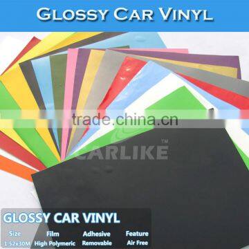 Factory Price PVC Material Self Adhesive Glossy Foil Car Wraps Vinyl