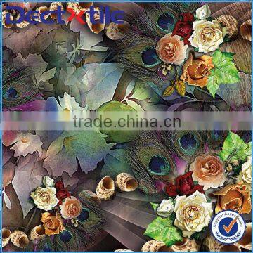 3D digital printing fabric custom fabric printing for curtain