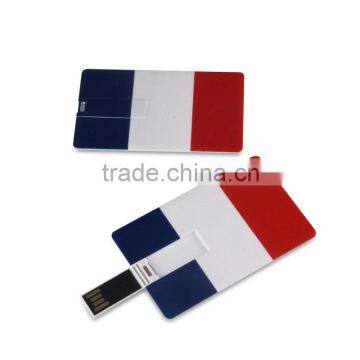 Business card USB flash memory 2GB4GB8GB16GB flag Card USB flash drive Custom Solution Full printing LOGO