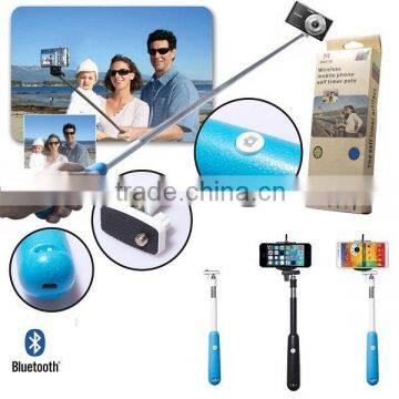 Bluetooth Selfie Stick Monopod for iOS Android Smart Phones