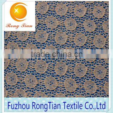 African circular breathable lace fabric for summer wear