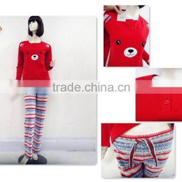 Exclusive custom personality warm pajamas women