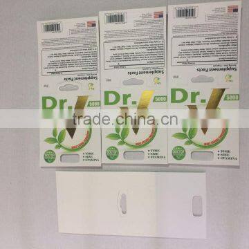 white paper cardboard tag hot stamping paper tag