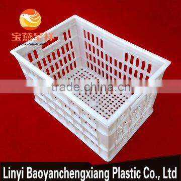 510x350x300mm Turnover Pear Plastic Basket for Transportation photo-2