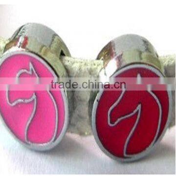 Colorful Enamel Horse Slide Charms Fit to 8mm Wristbands Beads Wholesale