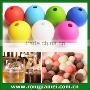 Wholesale Silicone Ice Ball Mould Round Ice Ball Maker Sphere