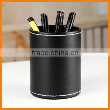 Special offer free shipping high-grade leather Pen Pen creative fashion Desktop storage box wholesale custom office Pen