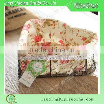 Convenient wholesale cheap wire craft basket