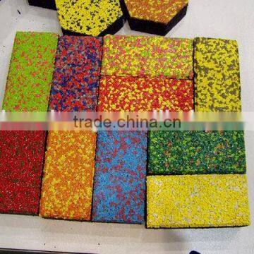 China so Perfect Colourful Rubber Tile on Sell Now photo-2