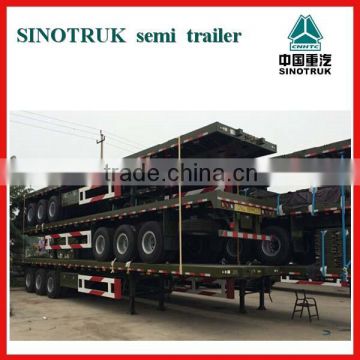 40ft 3axle 2016new low price high quality container semi trailer for sale