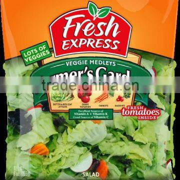 fresh vegetable salad pouch packing machine