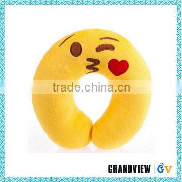 2016 Hot Sale Emoji , Custom Neck Pillow With Whatsapp Emoji